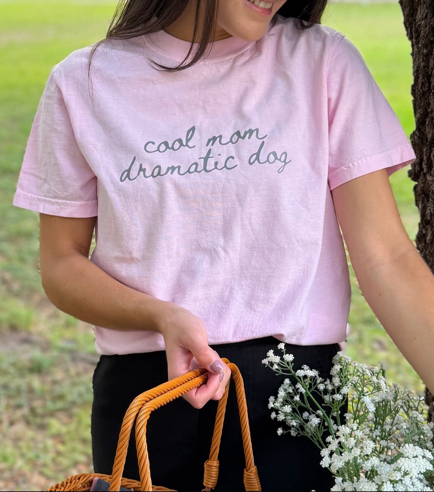 Cool Mom Dramatic Dog T-Shirt